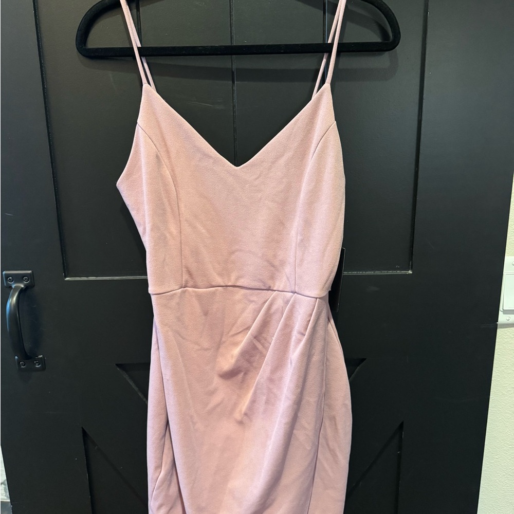 Lulu's Dusty Rose Dress